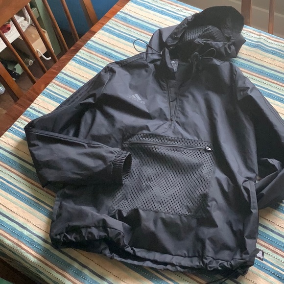adidas soccer rain jacket